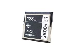 Lexar 128GB Professional 3500x CFast 2.0 Card