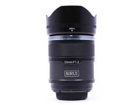 Sirui Sniper 33mm f/1.2 - Fujifilm X Fit