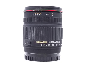 Sigma 18-200mm f/3.5-6.3 DC - Sony A Fit