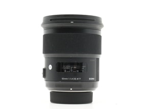 Sigma 50mm f/1.4 DG HSM ART - Attacco Nikon