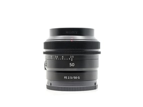 Sony FE 50mm f/2.5 G