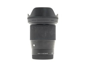 Sigma 16mm f/1.4 DC DN Hedendaags - Geschikt voor Sony E