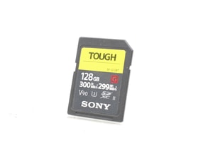 Sony 128GB SF-G Tough SDXC Card