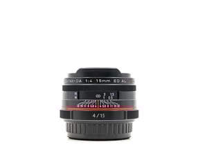 Pentax HD Pentax-DA 15mm f/4 ED AL Limited 