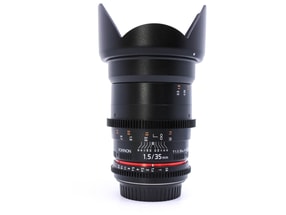 Rokinon 35mm T1.5 Cine DS - Canon EF Fit
