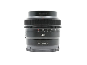 Sony FE 40mm f/2.5 G