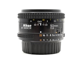 Nikon AF Nikkor 50mm f/1.8