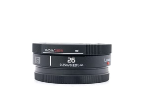 Panasonic Lumix S 26mm f/8