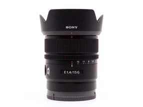 Sony E 15mm F/1.4 G