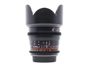Samyang 50mm T1.5 VDSLR AS UMC - Canon EF Fit