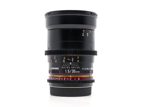 Samyang 35mm T1.5 AS UMC II - Monture Canon EF