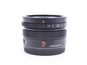 Panasonic Leica DG Summilux 15mm f/1.7 ASPH.