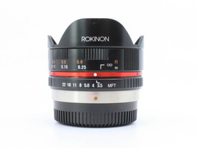 Rokinon 7.5mm T3.8 Cine UMC Fisheye - Micro Four Thirds Fit