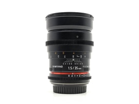 Samyang 35mm T1.5 AS UMC II - Monture Canon EF