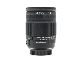 Sigma 18-250mm f/3.5-6.3 DC Makro OS HSM - Canon EF-S Kompatibel