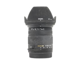 Sigma 17-70mm f/2.8-4.5 DC Macro - Attacco Canon EF-S
