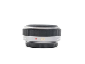 Panasonic Lumix G 20mm f/1.7 ASPH