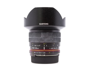Samyang 14mm f/2.8 ED AS IF UMC - Monture Nikon