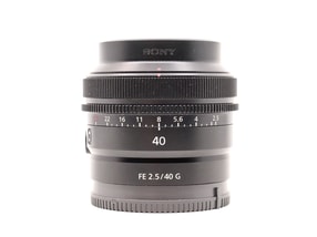 Sony FE 40mm f/2.5 G