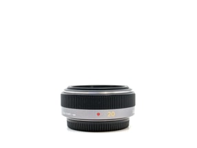 Panasonic Lumix G 20mm f/1.7 ASPH