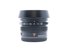 Panasonic Leica DG Summilux 15mm f/1.7 ASPH.
