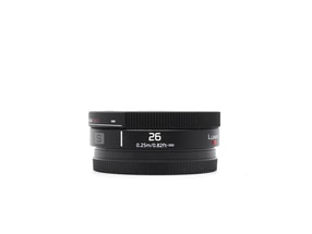 Panasonic Lumix S 26mm f/8
