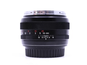 ZEISS Planar T* 50mm f/1.4 ZE - Canon EF Fit