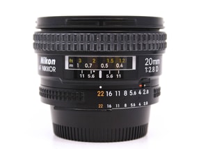 Nikon AF Nikkor 20mm f/2.8D