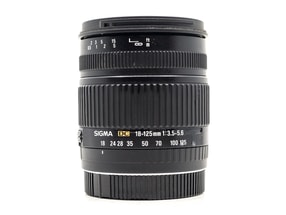 Sigma 18-125mm f/3.5-5.6 DC - Monture Canon EF-S