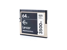 Lexar 64GB Professional 3500x CFast 2.0 Card
