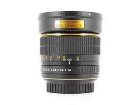 Samyang 85mm f/1.4 ASPH IF - Canon EF Fit