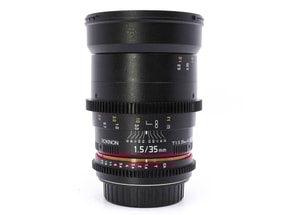 Rokinon 35mm T1.5 Cine DS - Canon EF Fit