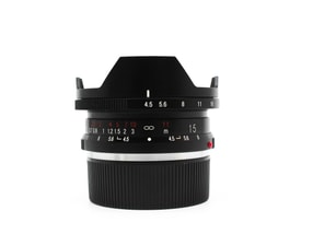 Voigtlander 15mm f/4.5 VM Super Wide Heliar - Leica M Fit