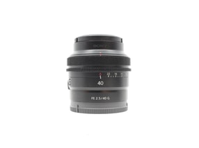 Sony FE 40mm f/2.5 G