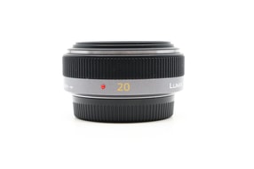 Panasonic Lumix G 20mm f/1.7 ASPH