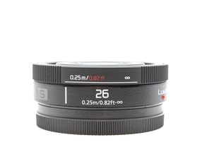 Panasonic Lumix S 26mm f/8