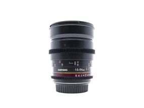Samyang 24mm T1.5 ED AS UMC II Cine - Canon EF Fit
