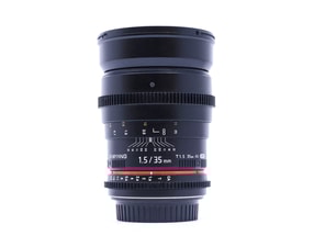 Samyang 35mm T1.5 - Canon EF Fit