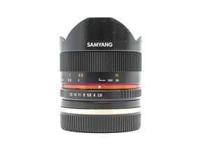 Samyang 8mm f/2.8 UMC Fisheye II - Sony E Fit