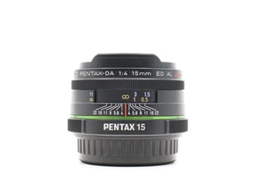 Pentax SMC Pentax-DA 15mm f/4 ED AL Limited