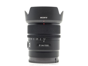 Sony E 15mm F/1.4 G