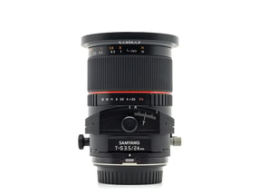Samyang T-S 24mm f/3.5 ED AS UMC - Canon EF Fit