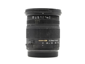 Sigma 17-70mm f/2.8-4.5 DC Macro - Attacco Canon EF-S