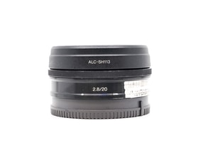Sony E 20mm f/2.8