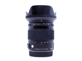 Sigma 18-200mm f/3.5-6.3 DC Macro OS HSM Contemporary - Attacco Canon EF-S