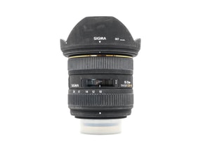 Sigma 10-20mm f/4-5.6 EX DC HSM - Attacco Nikon