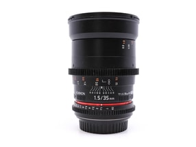Rokinon 35mm T1.5 Cine DS - Canon EF Fit