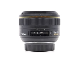 Sigma 30mm f/1.4 EX DC HSM - Nikon Fit