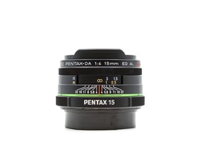 Pentax SMC Pentax-DA 15mm f/4 ED AL Limited