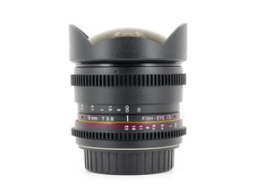 Walimex Pro 8mm T3.8 CS Fisheye - Canon EF Kompatibel